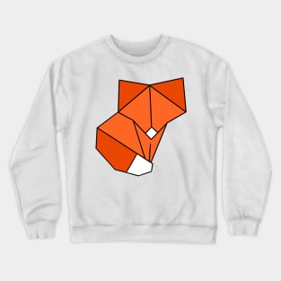 Origami fox Crewneck Sweatshirt